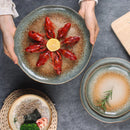 Axyaa Ceramic Plates: High-Value Hotel Tableware Set for Japanese & Western Food