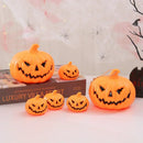 Axyaa LED Ghost Face Pumpkin Lantern for Festive Atmosphere GlowNotificationCenter