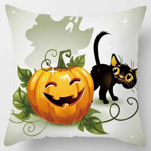 Cartoon Cat Pillowcase for Home Décor by Axyaa
