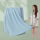 Axyaa Silk Ice Cream Quilt - Summer Cool, Washable, Thin, and Solid Color