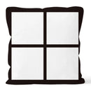 Axyaa Plaid Cat Paw Pillowcase Set