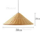 Axyaa Rattan Pendant Lights: Hand Knitted Wicker Ceiling Lamps