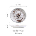 Axyaa Ceramic Sushi Snack Plates Set | Creative Restaurant Tableware and Small Dishes