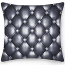 Axyaa Geometric Printed Pillowcase for Home Decor & Sofa - Double Sided Crystal Pattern