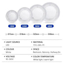 Axyaa LED Crystal Ceiling Light - Modern Design for Home Decor