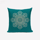 Axyaa Mandala Boho Retro Designer Linen Cushion Cover 45*45cm for Sofa