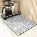 Axyaa Lattice Pattern Diatomaceous Earth Table Mat Set
