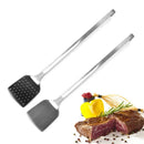 Axya Stainless Steel Long-handled Frying Shovel for Cooking and Kitchen - 18 Word Limit