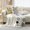 Embroidered Simple Pillowcase Cojines 45X45 for Living Room Bedroom Sofa Decor by Axyaa