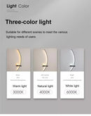 Axyaa Nordic Ring LED Wall Lamp - Art Decor Sconce Lighting for Home Indoor