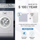 Axyaa Cotton Dishcloth Kitchen Towel Set Super Absorbent Home Cleaning Cloths
