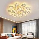 Axyaa Modern LED Chandelier with Remote Control - Acrylic Indoor Lighting for Home
