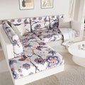 Axyaa Stretch Sofa Cover Slipcover Protector with Elastic Bottom