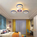 Axyaa Kids LED Cartoon Ceiling Light - Boys Bedroom Decor