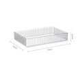 Axyaa Plastic Desk Drawer Organizer Box Storage for Jewelry, Makeup, and Accessories