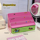 Axyaa 3-layer Makeup Storage Organizer for Dressing Table: Cute, Kawaii, and Functional