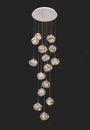 Axyaa Modern LED Chandelier Pendant Light Ceiling Lamp for Indoor Dining Room