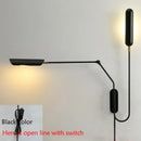 Axyaa Double Headed Rocker Arm Lamp for Living Room and Bedroom