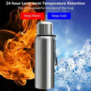 Axyaa Smart Stainless Steel Thermos Bottle with LED Temperature Display for Outdoor