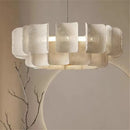 Axyaa Nordic LED Chandelier | Minimalist Acrylic Lamp for Living Room, Bedroom, and Lobby