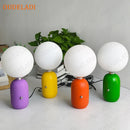 Axyaa Glass Ball Table Lamp - Modern Living Room Lighting Fixture