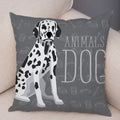 Axyaa Cartoon Dog Pet Animal Pillowcase