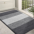 Axyaa Non-Slip Indoor Door Mat - Absorbent Rubber Backing Floor Rug