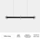 Axyaa Nordic Minimalist Pendant Light for Restaurant Bar Counter, Office, and Coffee Shop
