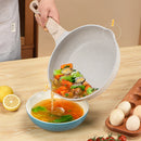 Axyaa Ceramic Non-Stick Wok Pan for Induction and Gas Stoves