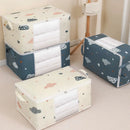 Axyaa Foldable Non-Woven Storage Bag Fabric Wardrobe Organizer with Zipper