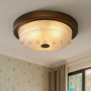Axyaa LED Ceiling Light with White Frosted Glass Shade for Home Decor