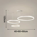 Axyaa LED Chandeliers | Modern Dining Room Pendant Light | Indoor Ceiling Lamp