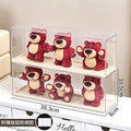 Axyaa Handmade Dust-proof Display Cabinet for Strawberry Bear Dolls