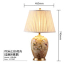 Axyaa Large Ceramic Table Lamp for Living Room and Bedroom