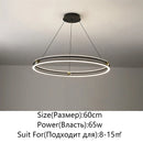 Axyaa LED Chandelier: Modern Dimmable Ceiling Light for Living Room, Bedroom, Restaurant - Energy-Saving