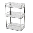 Axyaa Makeup and Perfume Storage Display Rack Shelf Organizer for Kitchen and Vanity
