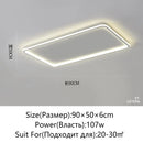 Axyaa Modern Gold/Black LED Ceiling Light for Home Lighting