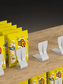 Axyaa Magnetic Shelf Support Stand for Supermarket Bagged Food Display