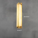 Outdoor Waterproof Wall Lamp for Courtyards & Balconies - Axyaa Marble Alabaster Wall Lamp
