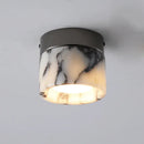 Axyaa Marble Small Chandelier Ceiling Lamp for Home Decor & Lighting