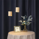Axya Nordic Wood Pendant Light Bar Restaurant Home Art Lamp, E27 Fixture
