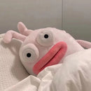 Axyaa Sausage Mouth Funny Doll Pillow, Cute and Unique Gift for Girls
