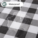 Axyaa Waterproof Buffalo Plaid Tablecloth for Dining Kitchen Outdoors