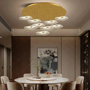 Axyaa Modern LED Pendant Staircase Chandelier for Living Room Lighting