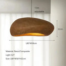 Axyaa Nordic Minimalist Chandelier LED Hall Pendant Lights for Wabi-sabi Style Living Room