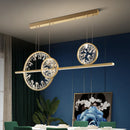Axyaa Luxury LED Crystal Chandelier for Dining Room and Kitchen