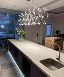 Axya Firefly Pendant Lamp: Creative LED Strip for Front Desk, Bar, Dining Hall