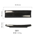 Axyaa Ceramic Sushi Boat Saury Plate - Rectangular Japanese Tableware