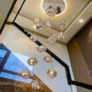 Axyaa Nordic Chandeliers Dining Room Pendant Lights Ceiling Hanging Lamps