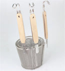 Axya Stainless Steel Fryer Basket Colander for Cooking French Fries